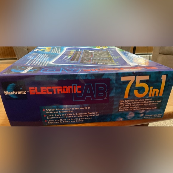 Elenco Mx 905 Maxitronix 75 in one electronic wire experiment project lab board - Picture 4 of 8